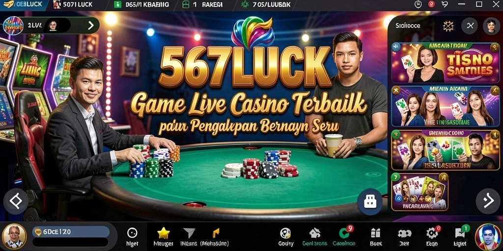 Tampilan screenshot gameplay Live Casino di 567LUCK yang menarik.
