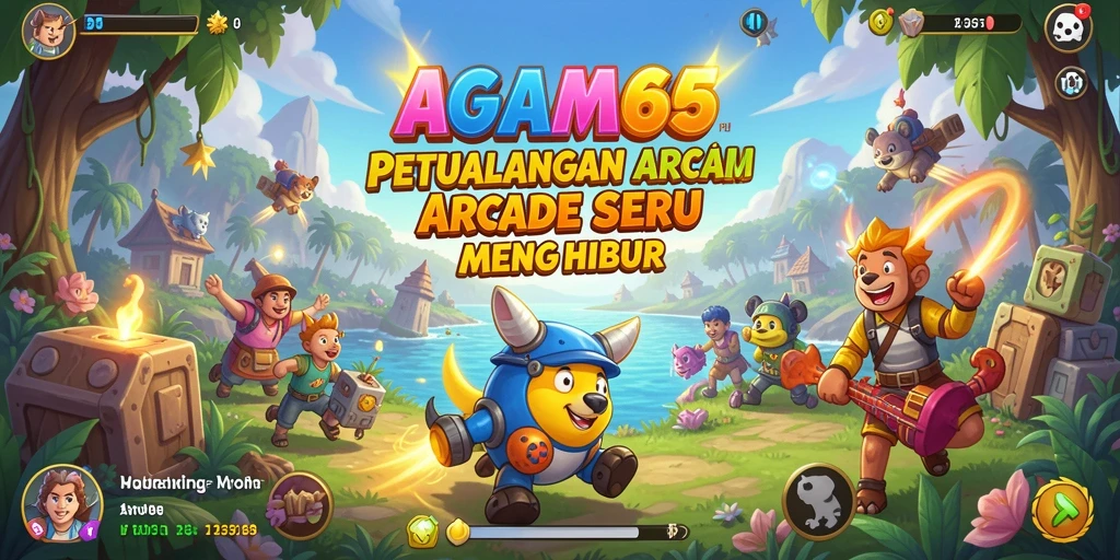 Tangkapan layar AGAM66 menampilkan gameplay petualangan Arcade yang seru dan penuh tantangan.