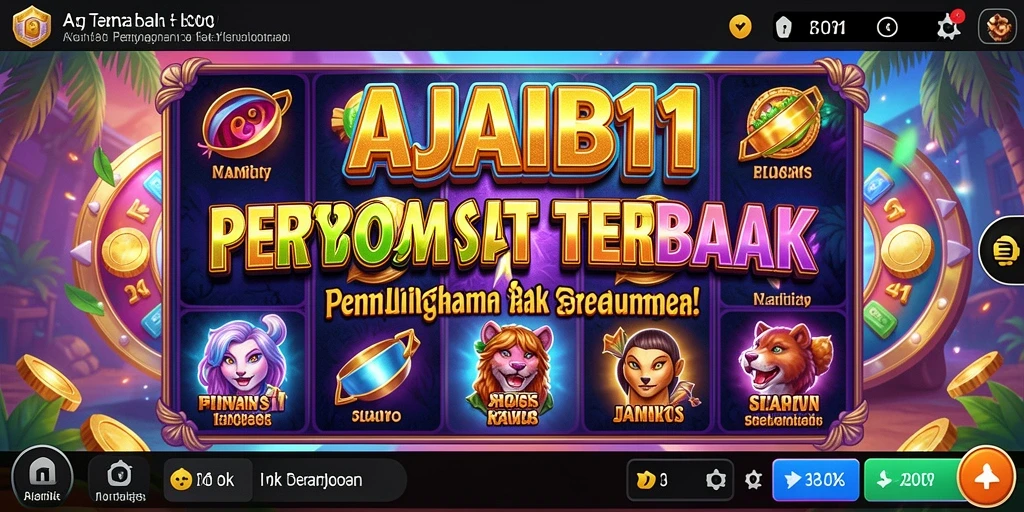 Tampilan gameplay AJAIB11 yang menarik dan penuh warna.