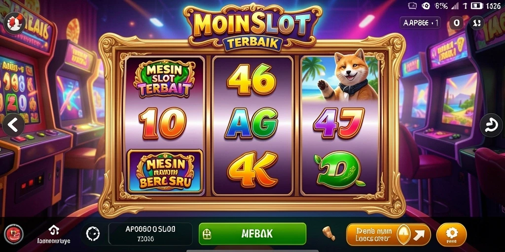 Tampilan gameplay Slot seru dan penuh warna dari AP686.