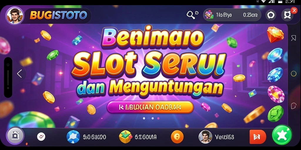 Tampilan menarik dari gameplay Slot BUGISTOTO.