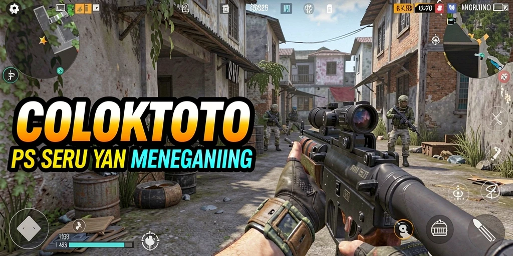 Tampilan menakjubkan dari gameplay mendebarkan COLOKTOTO.