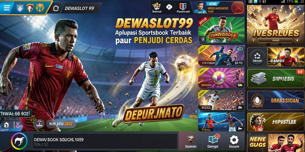 Tampilan gameplay DEWASLOT99 yang menampilkan taruhan olahraga yang seru.