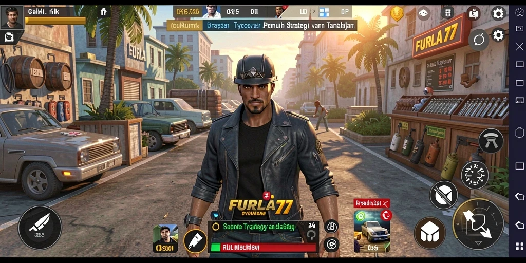 Screenshot utama FURLA77 menampilkan gameplay Tycoon yang menarik dan penuh strategi.