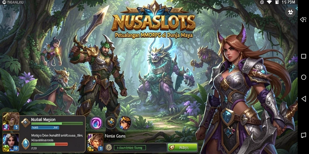 Gameplay NUSASLOTS yang mendebarkan di dunia fantasi.
