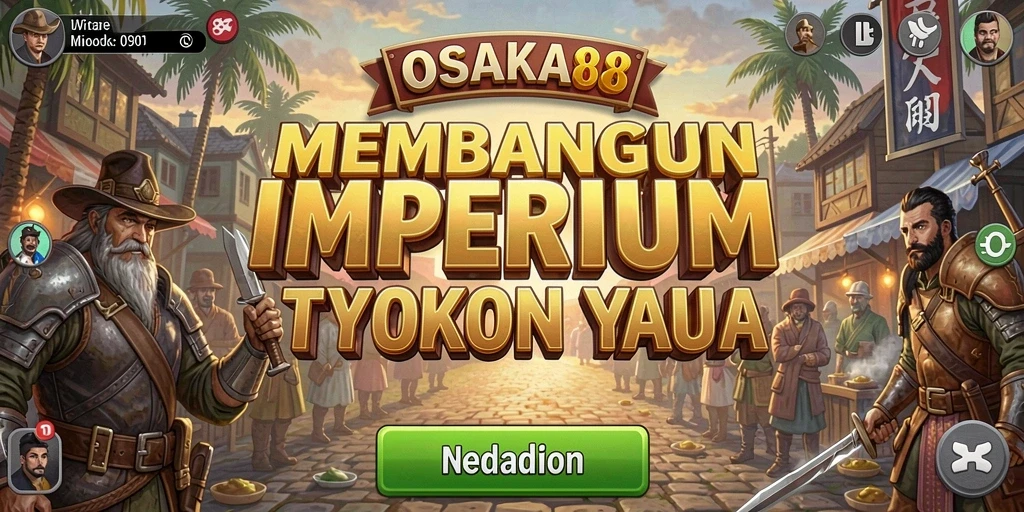 Screenshot OSAKA88 menampilkan gameplay Tycoon yang mendebarkan.