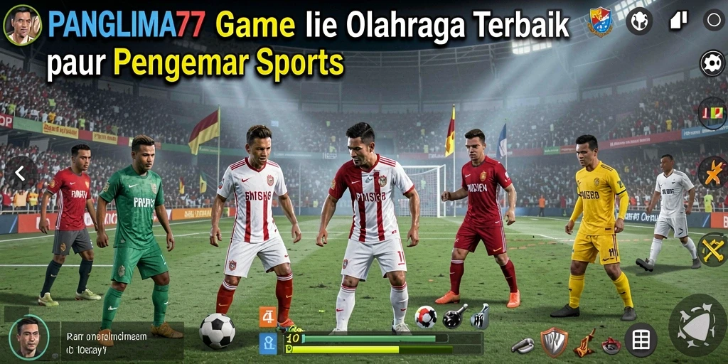 Tangkapan layar dari gameplay seru dan mendebarkan PANGLIMA77.