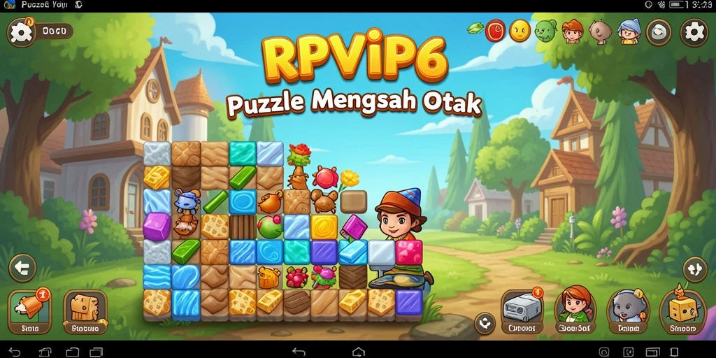 Tampilan gameplay RPVIP6 yang menarik dan menantang.